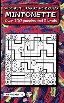 portada Pocket Logic Puzzles Mintonette: Over 100 Puzzles and 3 Levels (in English)