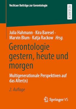portada Gerontologie Gestern, Heute und Morgen (en Alemán)