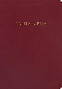 portada Rvr 1960 Biblia Para Regalos y Premios, Borgoña Imitación Piel (in Spanish)