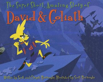 portada the super short, amazing story of david & goliath (en Inglés)