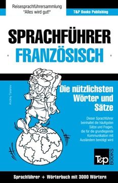 portada Sprachführer Deutsch-Französisch und Thematischer Wortschatz mit 3000 Wörtern (German Edition)