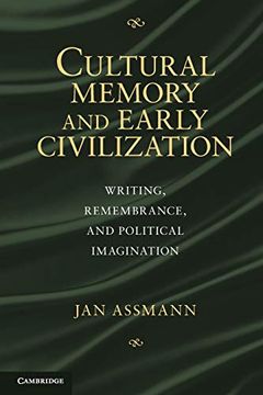 portada Cultural Memory and Early Civilization Paperback (in German)