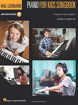 portada Hal Leonard Piano for Kids Songbook: 12 Popular Piano Solos for Beginners (en Inglés)