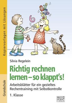 portada Richtig Rechnen Lernen - so Klappt's! 1. Klasse (en Alemán)