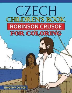 portada Czech Children's Book: Robinson Crusoe for Coloring