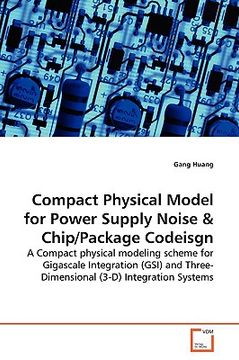 portada compact physical model for power supply noise (en Inglés)
