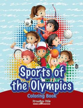 portada Sports of the Olympics Coloring Book (en Inglés)