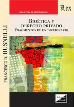 portada Bioetica y Derecho Privado