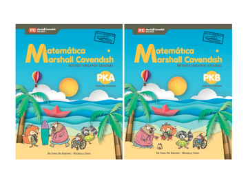 portada Matemática Marshall Cavendish Pre-Kínder -Tomos a y b