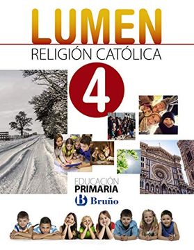 portada Religión Católica Lumen 4 Primaria