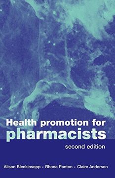 portada Health Promotion for Pharmacists (Oxford Medical Publications) (en Inglés)