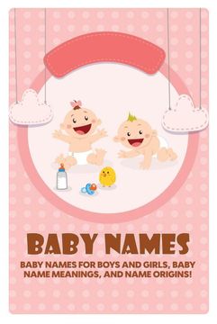 portada Baby Names: Baby Names for Boys and Girls, Baby Name Meanings, and Name Origins! (in English)