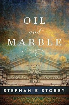 portada Oil And Marble: A Novel Of Leonardo And Michelangelo (en Inglés)