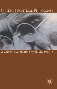 portada Gandhi’S Political Philosophy: A Critical Examination (en Inglés)