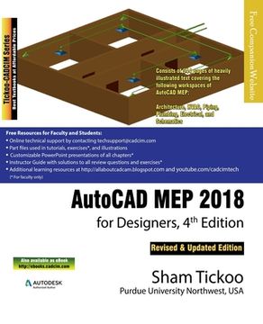 portada Autocad mep 2018 for Designers 