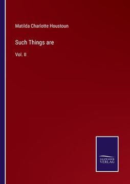 portada Such Things are: Vol. II