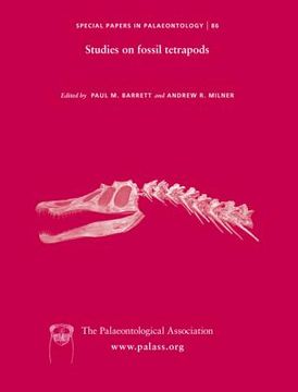 portada Special Papers in Palaeontology, Studies on Fossil Tetrapods (en Inglés)