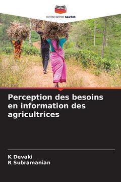 portada Perception des besoins en information des agricultrices (en Francés)