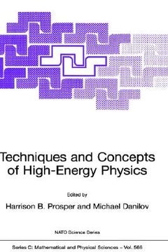 portada techniques and concepts of high-energy physics (en Inglés)