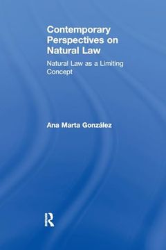 portada Contemporary Perspectives on Natural Law: Natural law as a Limiting Concept (in English)