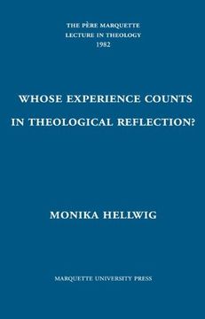 portada Whose Experience Counts in Theological Reflection? (Pere Marquette Theology Lecture) (en Inglés)