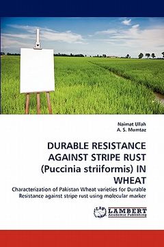 portada durable resistance against stripe rust (puccinia striiformis) in wheat (en Inglés)