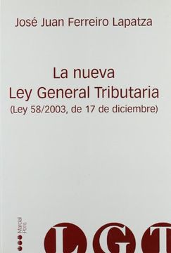 portada Nueva ley General Tributaria (Ley 58 (in Spanish)