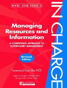 portada managing resources and information: a critical introduction (en Inglés)