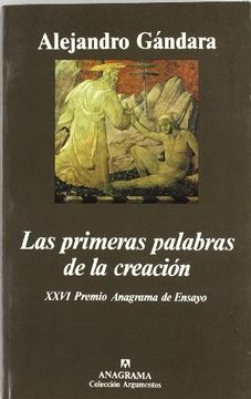 portada LAS PRIMERAS PALABRAS DE LA CREACION