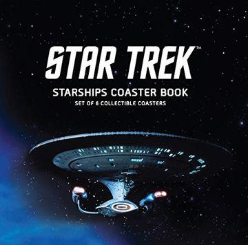 portada Star Trek Starships Coaster Book: Set of 6 Collectible Coasters 