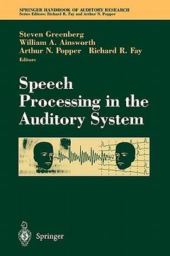 portada speech processing in the auditory system