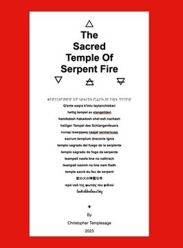 portada The Sacred Temple Of Serpent Fire (en Inglés)