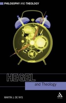 portada Hegel and Theology (Philosophy and Theology) (en Inglés)