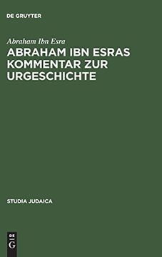 portada Abraham ibn Esras Kommentar zur Urgeschichte (en Alemán)