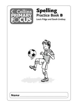 portada Collins Primary Focus – Spelling Practice Book 1b (en Inglés)
