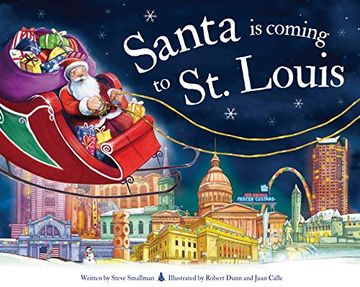 portada Santa is Coming to st. Louis (en Inglés)