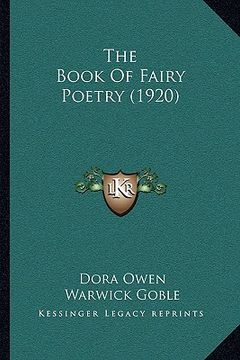 portada the book of fairy poetry (1920) (in English)