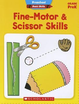 portada preschool basic skills fine-motor & scissor skills (en Inglés)
