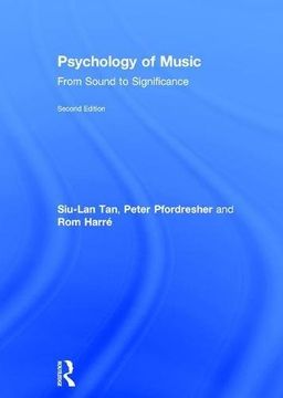 portada Psychology of Music: From Sound to Significance (en Inglés)