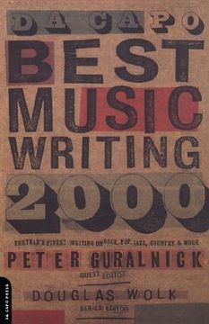 portada da capo best music writing 2000: the year's finest writing on rock, pop, jazz, country and more (en Inglés)