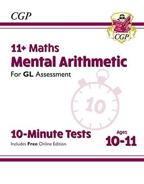 portada New 11+ gl 10-Minute Tests: Maths Mental Arithmetic - Ages 10-11 (en Inglés)