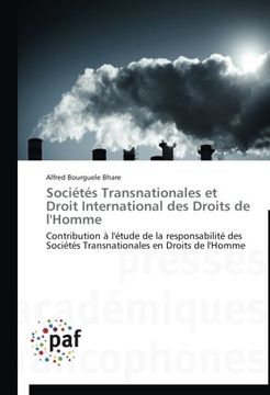 portada Societes Transnationales Et Droit International Des Droits de L'Homme