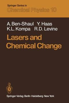 portada lasers and chemical change (en Inglés)
