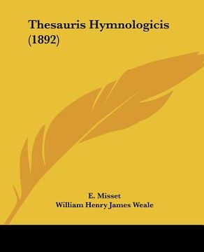 portada thesauris hymnologicis (1892) (en Inglés)