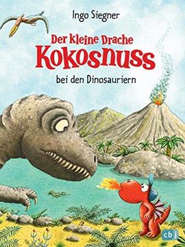 portada Der Kleine Drache Kokosnuss bei den Dinosauriern: Urlaus- und Ferienbeschã¤Ftigung Fã¼R Kinder ab 5 Jahren (en Alemán)
