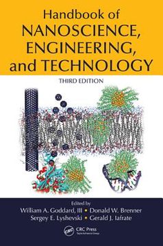 portada Handbook of Nanoscience, Engineering, and Technology (en Inglés)
