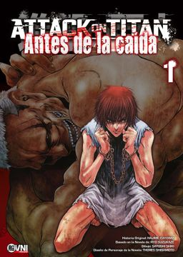 portada Attack On Titan: Antes De La Caída Vol. 1