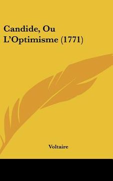 portada candide, ou l'optimisme (1771) (en Inglés)