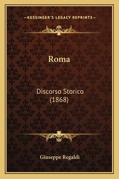 portada Roma: Discorso Storico (1868) (en Italiano)