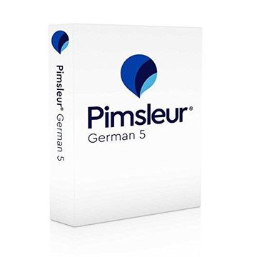 portada Pimsleur German Level 5 CD: Learn to Speak and Understand German with Pimsleur Language Programs (en Inglés)